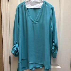 The Limited Asymmetrical blouse